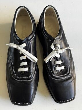 100% Authentic Hogan Sneakers Shoes Size 40 - Black